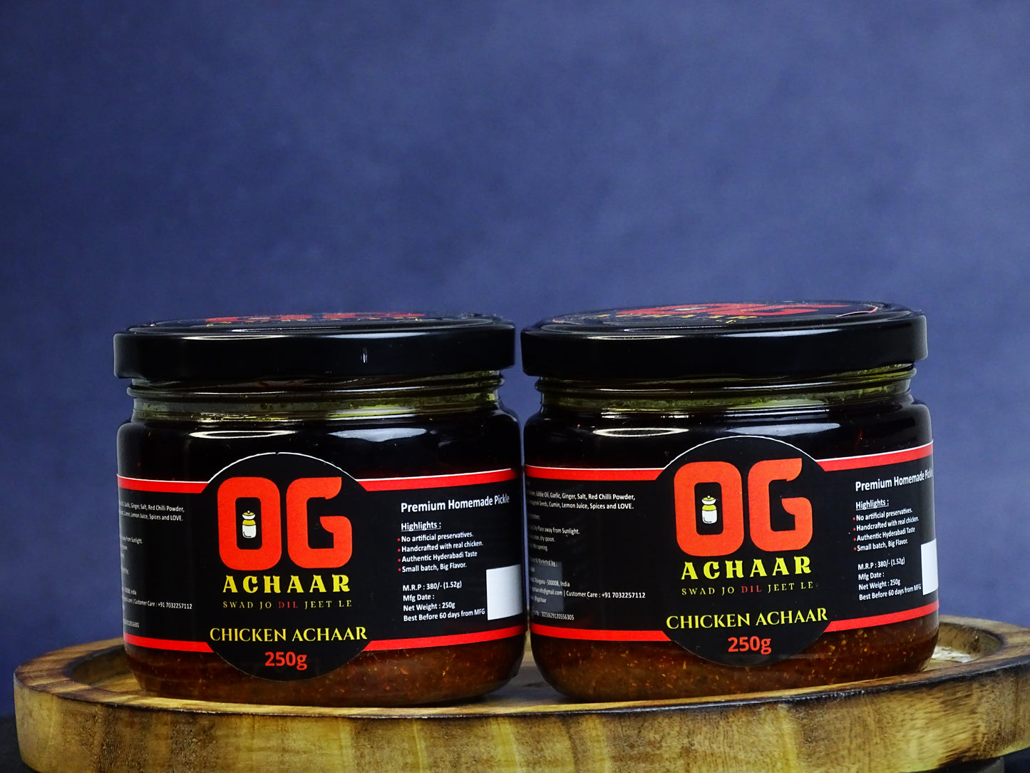 OG Achaar – Combo of 2 Jars (250g x 2)