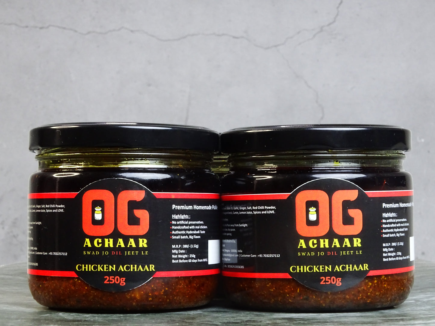 OG Achaar – Combo of 2 Jars (250g x 2)
